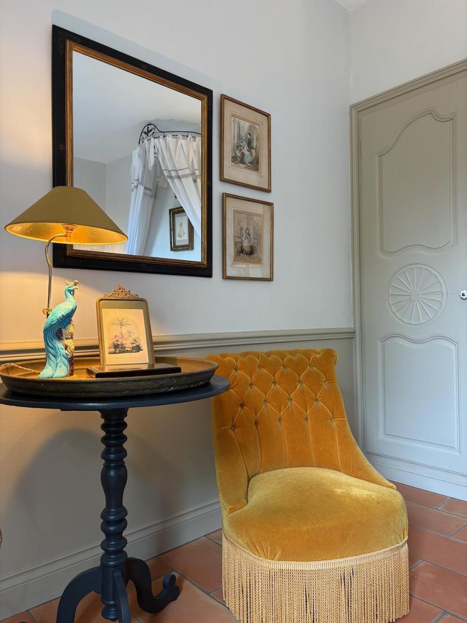 Bed and Breakfast Les Aurochs Grimaud Exterior foto