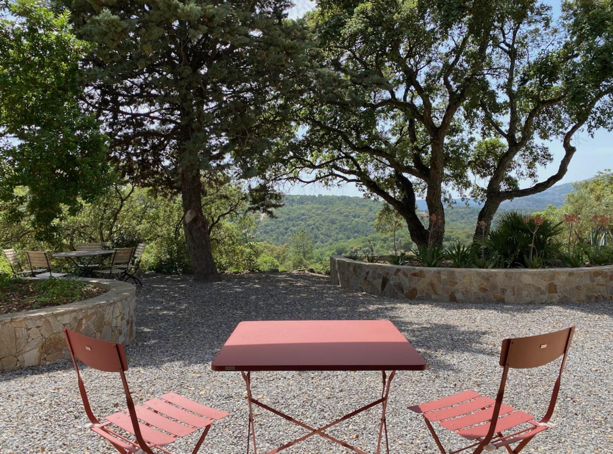Bed and Breakfast Les Aurochs Grimaud Exterior foto